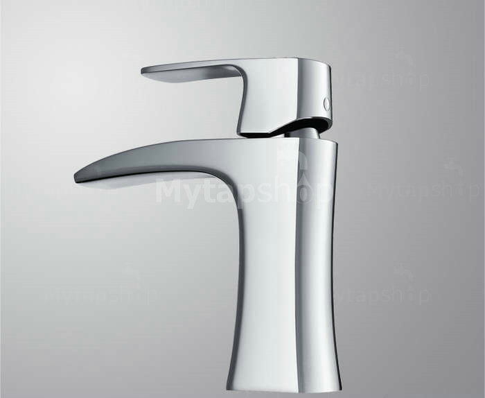Waterfall Bathroom Sink Tap (Chrome Finish) T0556 - Click Image to Close