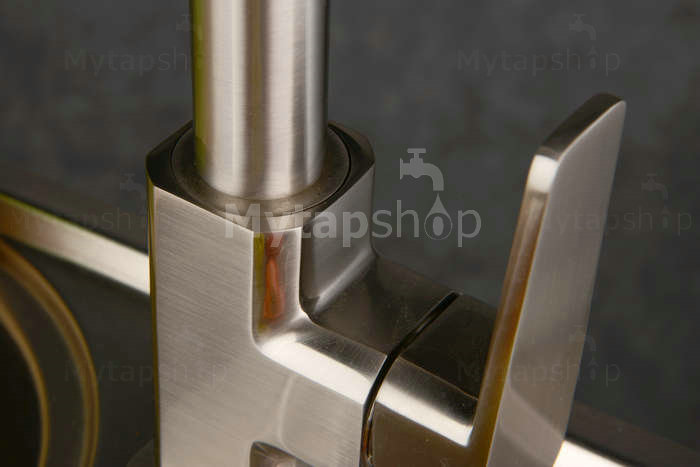Nickel Brushed Single Handle Kitchen Tap T1728N