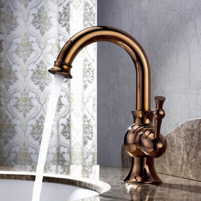 Centerset Antique Rose Gold Finish Kitchen Tap New Style T1811RG