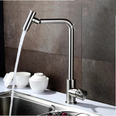 Modern Bubbler Design Mixer Kitchen One Handel One Hole Rotatable Tap DR7904