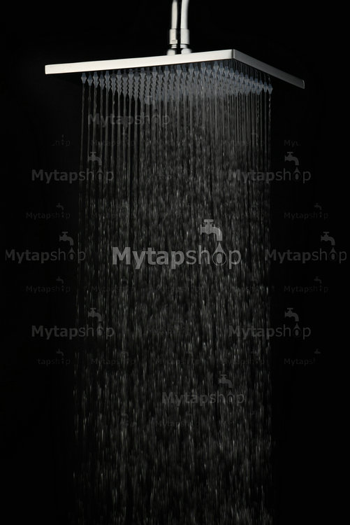 Contemporary 8 Inch Chromed Stainless Steel Rainfall Shower Head HB08 - Click Image to Close