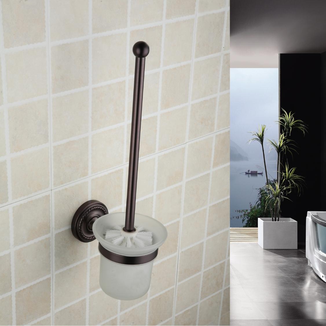 Oil Rubbed Bronze Wall-mounted Toilet Brush Holder ORB1005