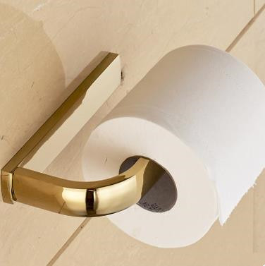 Bathroom Accessory Antique Golden Printed Toilet Roll Holder TCB4900 - Click Image to Close