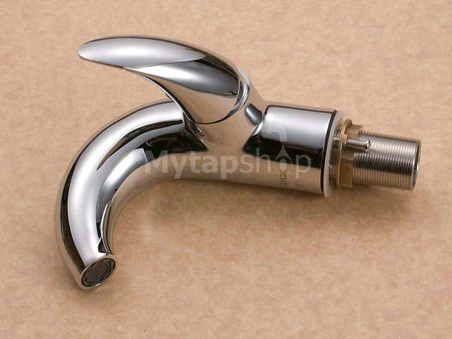 Contemporary Centerset Chrome Finish Bathroom Sink Tap T0548