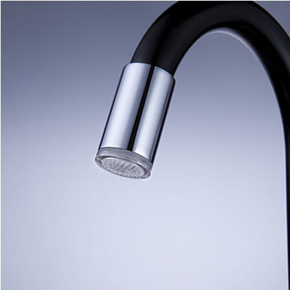 Painting Finish Kitchen Tap with Color Changing LED Light T0742F - Click Image to Close