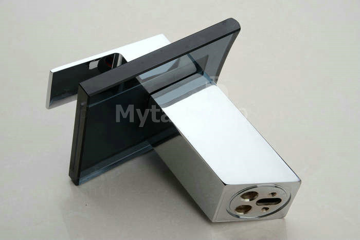 Contemporary Waterfall Bathroom Sink Tap T0815B