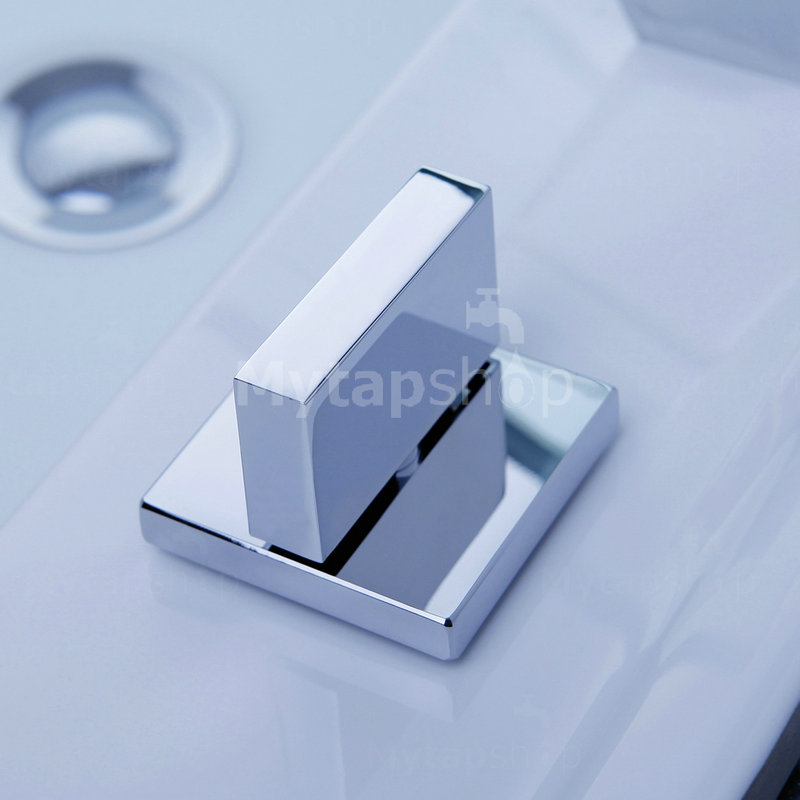 Contemporary Color Changing LED Waterfall Widespread Bathroom Sink Tap T0830F - Click Image to Close