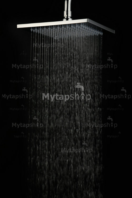 Contemporary 8 Inch Chromed Stainless Steel Rainfall Shower Head HB08