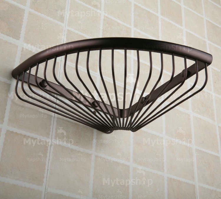 Oil Rubbed Bronze Triangular Soap Holder ORB1002 - Click Image to Close