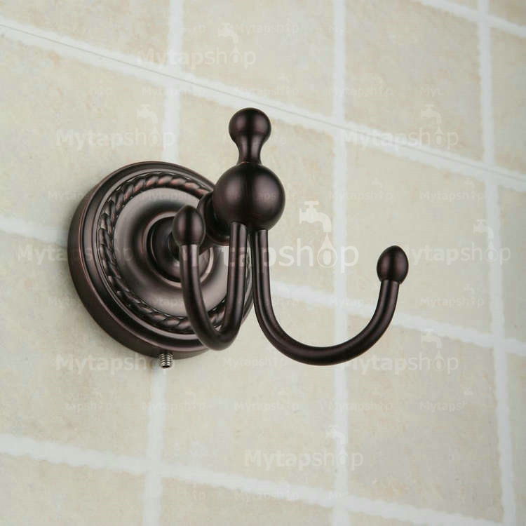 Oil Rubbed Bronze Wall-mounted Robe Hook ORB1008 - Click Image to Close