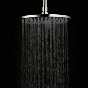 Contemporary 8 inch Stainless Steel Rainfall Shower Head RB08D - Click Image to Close