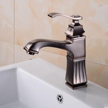 European Style Antique Basin Tap ORB Mixer Bathroom Sink Tap T0105OR - Click Image to Close