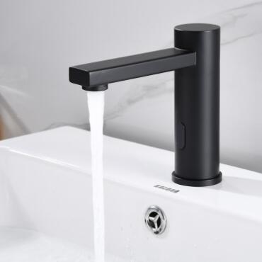 Antique SUS304 Black Bathroom Sink Tap Mixer Automatic Tap TB0304 - Click Image to Close