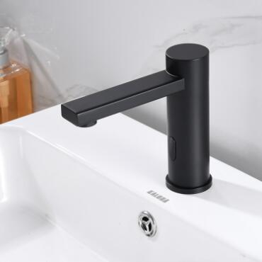 Antique SUS304 Black Bathroom Sink Tap Mixer Automatic Tap TB0304 - Click Image to Close