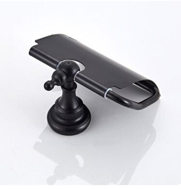 Bathroom Accessory Antique Brass Black Bronze Toilet Roll Holder TB046 - Click Image to Close