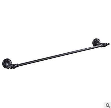 Antique Black Bronze Bathroom Accessory Single Towel Bar TCB060