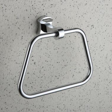Chrome finished Brass Wall-mounted Towel Ring TCB2009 - Click Image to Close