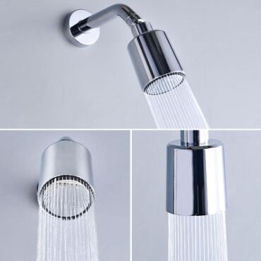 Chrome Shower Tap Brass Concealed Rainfall Bathroom Shower Tap TSC0348 - Click Image to Close