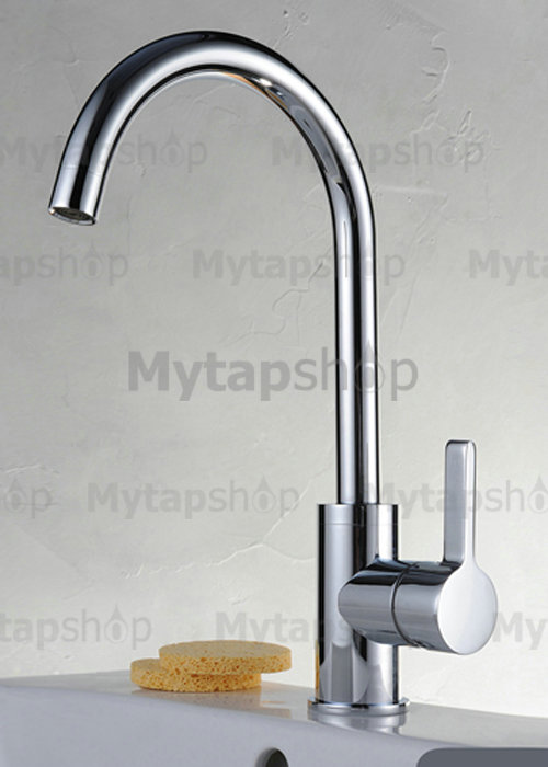 Chrome Finish Solid Brass Kitchen Tap T0717