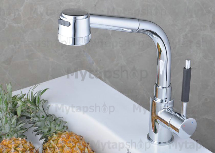 Chrome Single Handle Centerset Kitchen Tap T18008