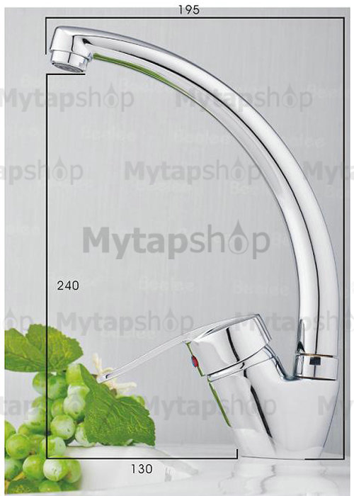 High Quality New Design and Fashionable Swan Kitchen Tap T18001