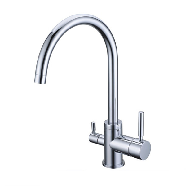 Three Way Kitchen Mixer Tap Pure Water Filter T3306 - Click Image to Close
