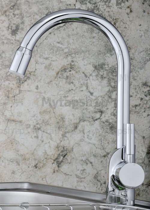 Water Power LED Kitchen Sink Tap T1772F - Click Image to Close